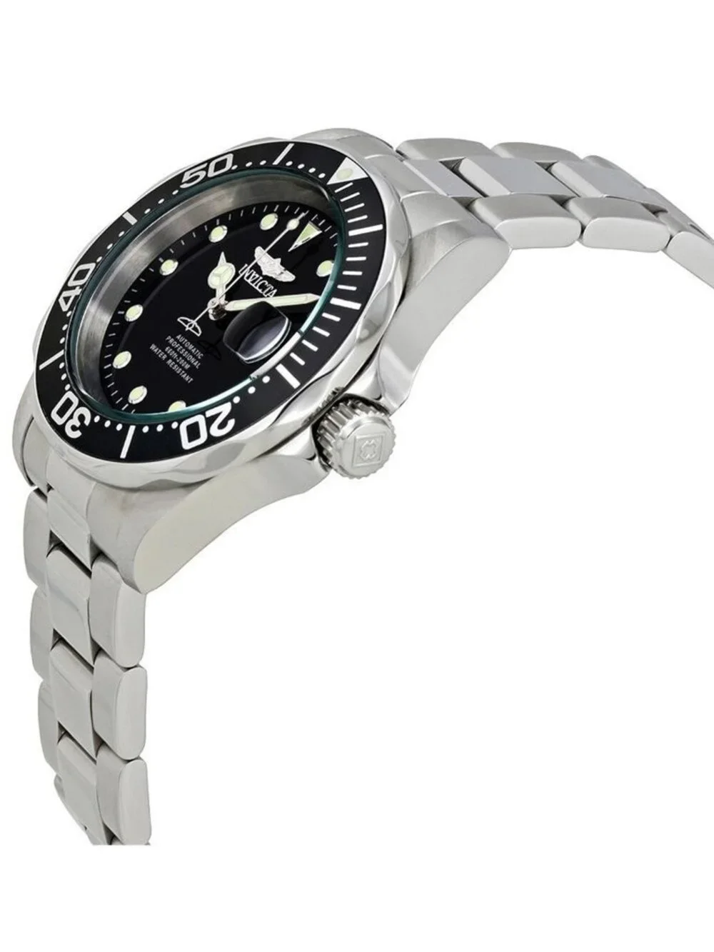 NWT Invicta Pro Diver Automatic Black Dial Men's Watch